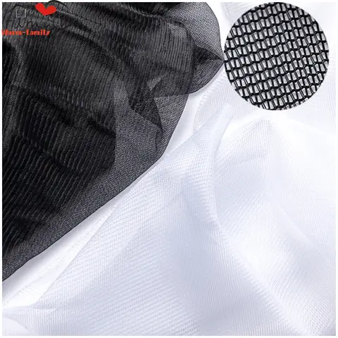 High Quality Soft Mesh Sheer Tulle Fabric Swiss Tulle for Bridal Veil Illusion Wedding Dress White Ivory Beige Black 160cm