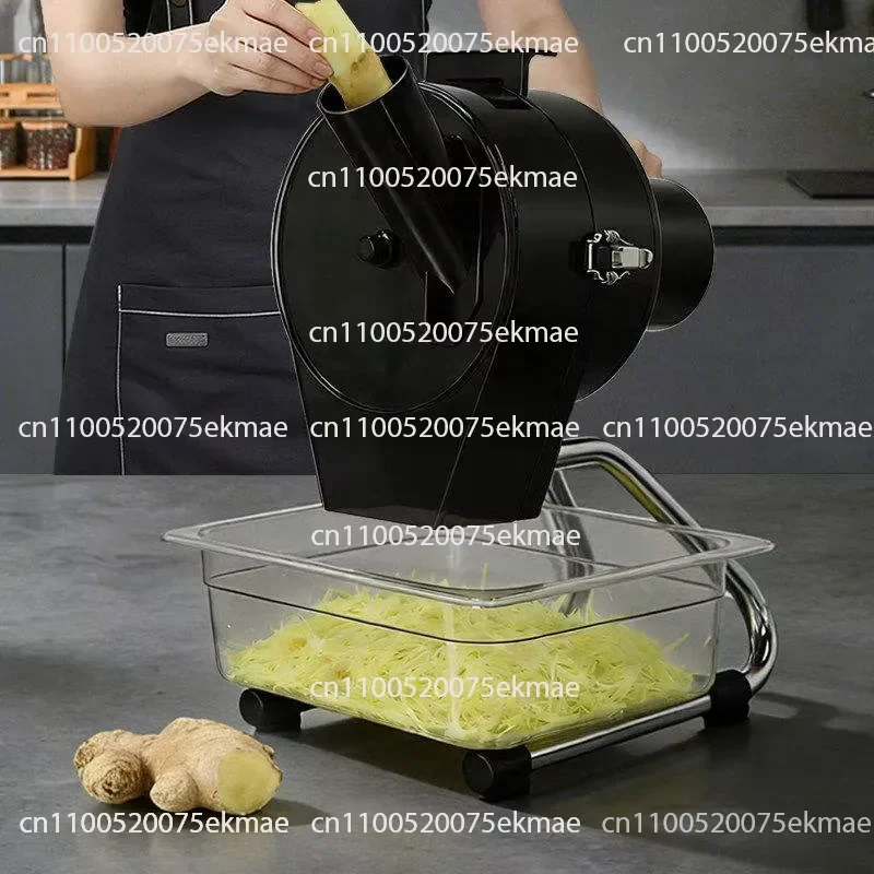 Commercial Automatic Shredding Machine High Efficiency Shredding Machine Slicer Electric Vegetable Cutter