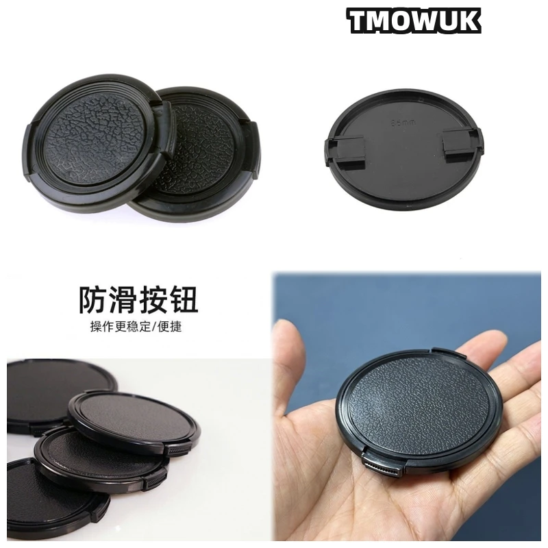

For Nikon D3400 D3500 D40 D40X D50 D60 D5100 D5200 D5300 D5500 Camera Lens Cap Protective Cover Center Pinch Snap-on 49mm 52 55