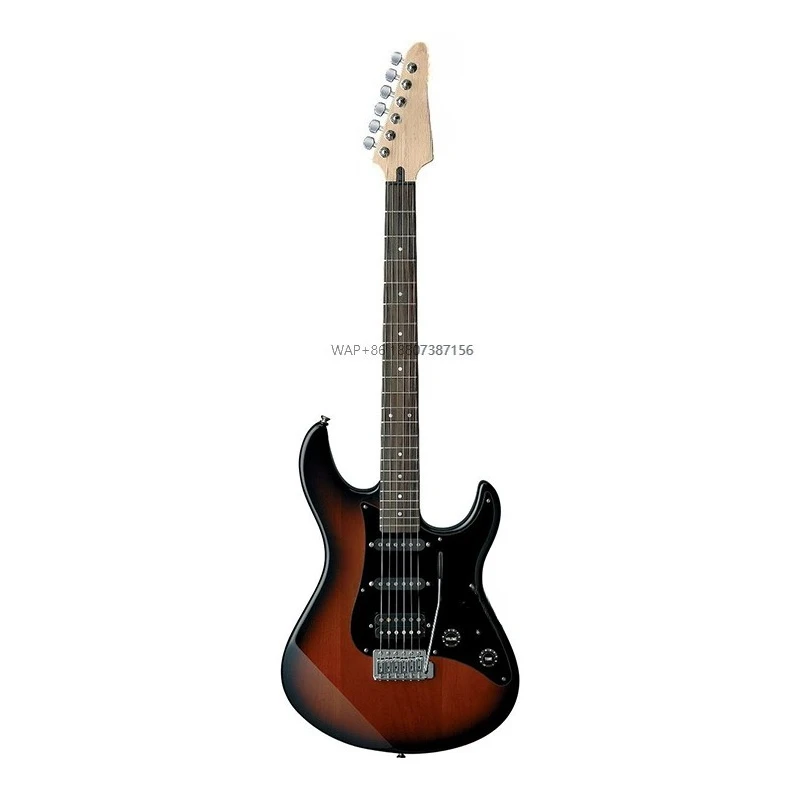 PAC212VFM Caramel Brown Beginner Electric Rock Guitar for Music Usage