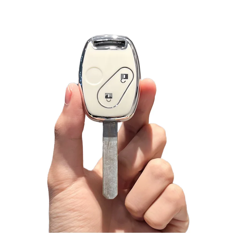 

TPU Car Key Case Holder Shell Soft Remote Cover Protector for HONDA Accord Pilot CR-V CRV Civic Fit Freed Step WGN Accessories