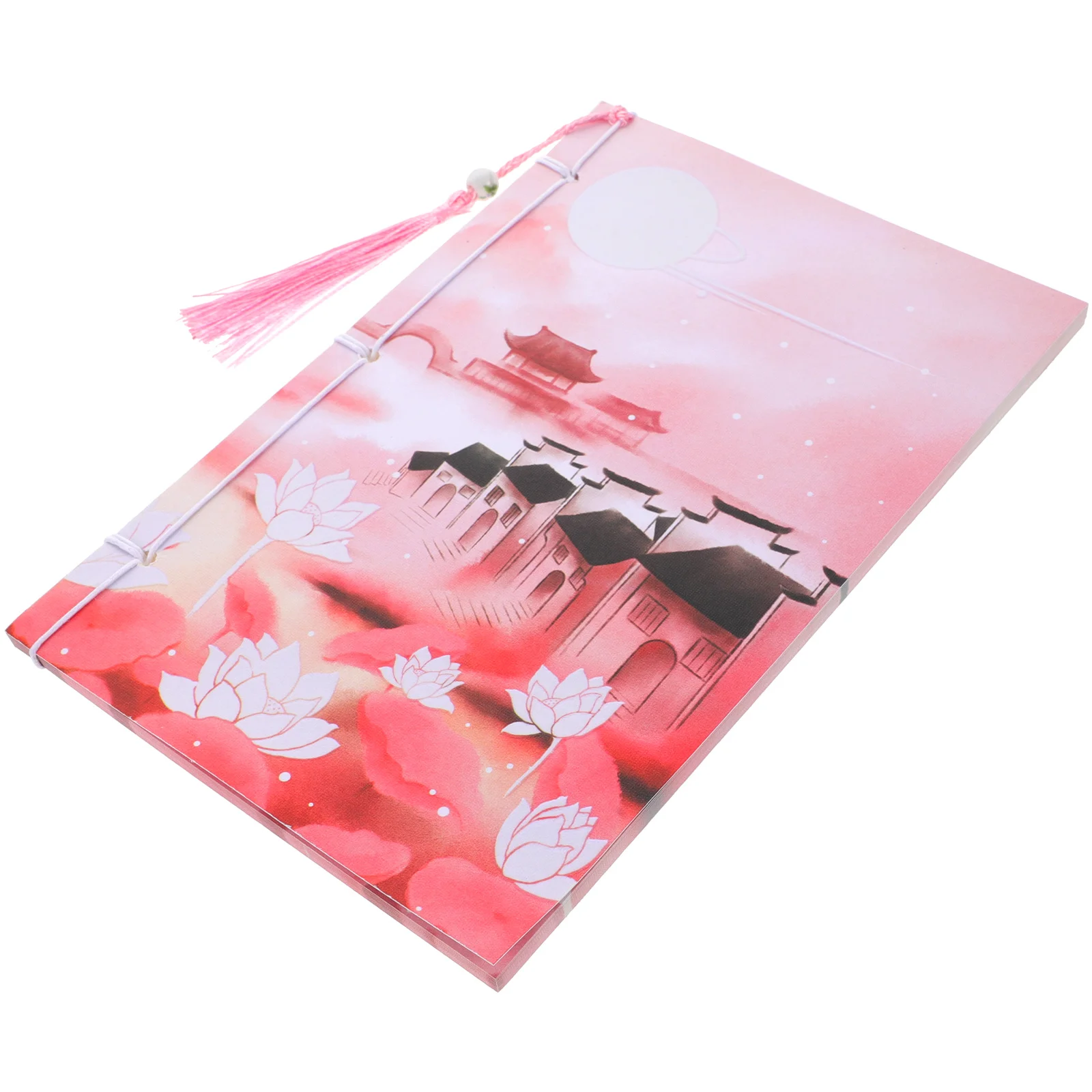 Fine Notebook Staff The Writing Notepad Chinese Vintage Paper Tassels Subject Notebooks for Journaling