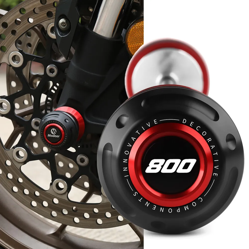 

CNC Front Axle Fork Sliders Motorcycle Wheel Protection Frame Crash Pad For Honda VFR800X Crossrunner 2015- VFR800 2002-2020