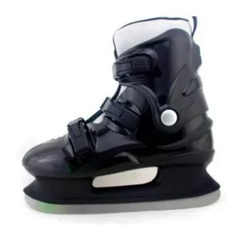 Most Popular Impactive Resistance Plastic Hard Shell Adjustable Sizes Ice Skates Shoes for Adult