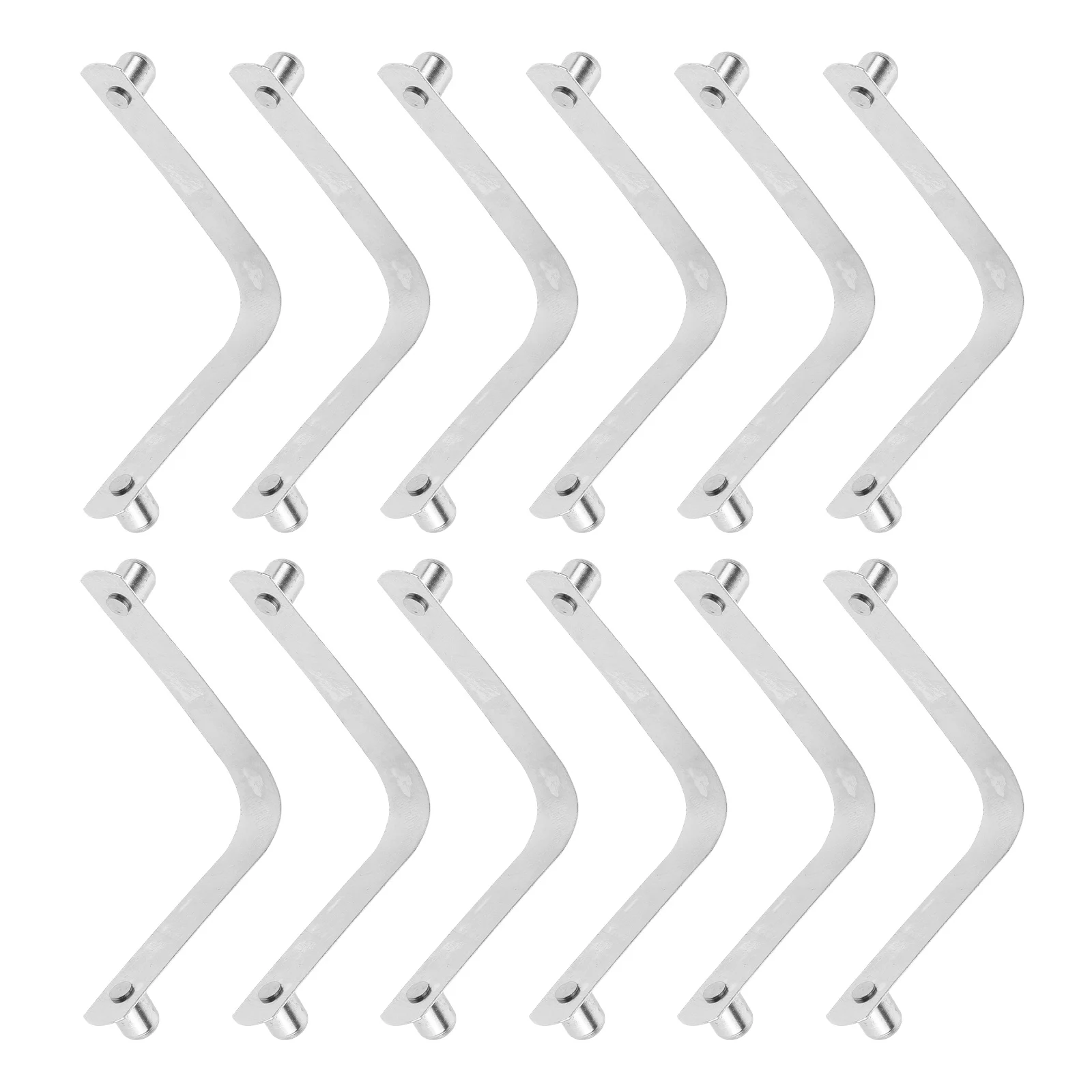 

12Pcs Pool Tool Clips Stainless Steel Butterfly V Clip for Pool Vacuum Clip and Extension Rod Use