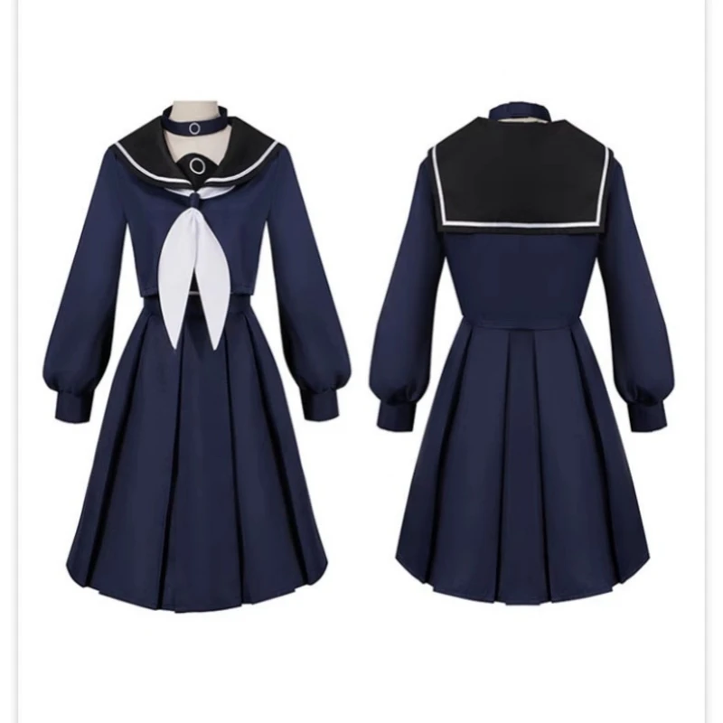 Purana Cosplay Costume Anime Blue Archive Cos Women Girls Prana Role Play Clothing Blue Dress JK Uniform Halloween Suit Stock