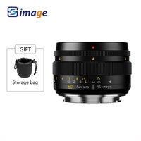 SGimage 50mm F1.8 Full Frame Portrait Manual Lens Variable Aperture for Nikon Z Fuji XF Canon RF/EF-M Sony E Fuji XF M4/3 Mount