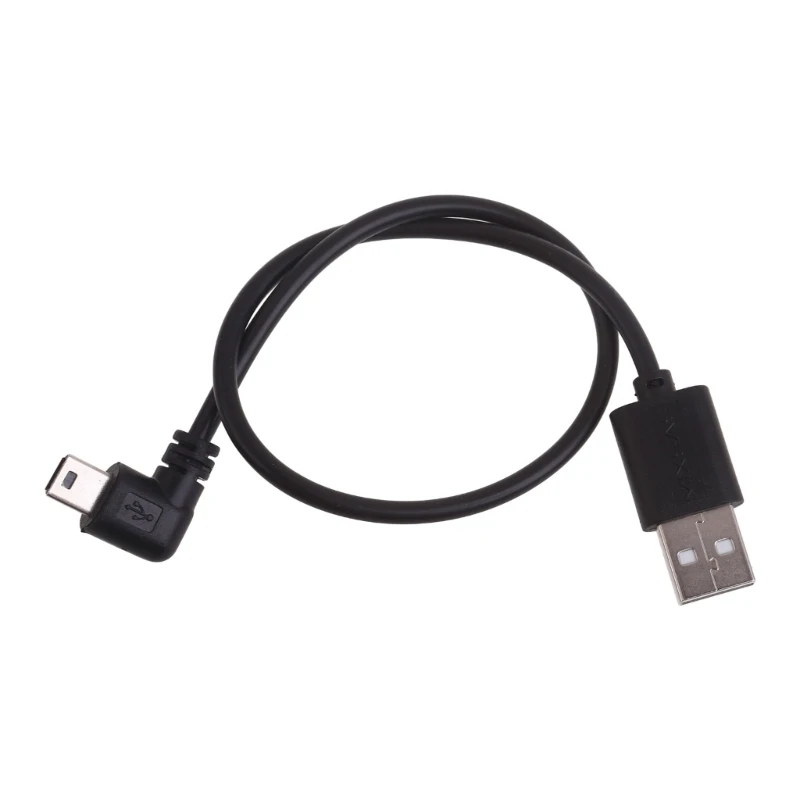 ミニ USB オス USB2.0 オス充電ケーブル、mp3 mp4 90 度 MiniUSB コード用