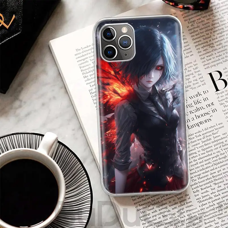 G-Ghoul Tokyo Touka Kirishima Cover For iPhone 16 15 Pro Max 14 Plus 13 12 Mini 11 Apple Phone Case X XS XR 7 8 + Art Print Shel