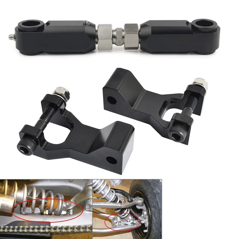 ATV Front Rear Lowering Kit For Yamaha Raptor 660 660R 2001-2005 YFM660R Raptor 700 700R 2006-2019 YFM700