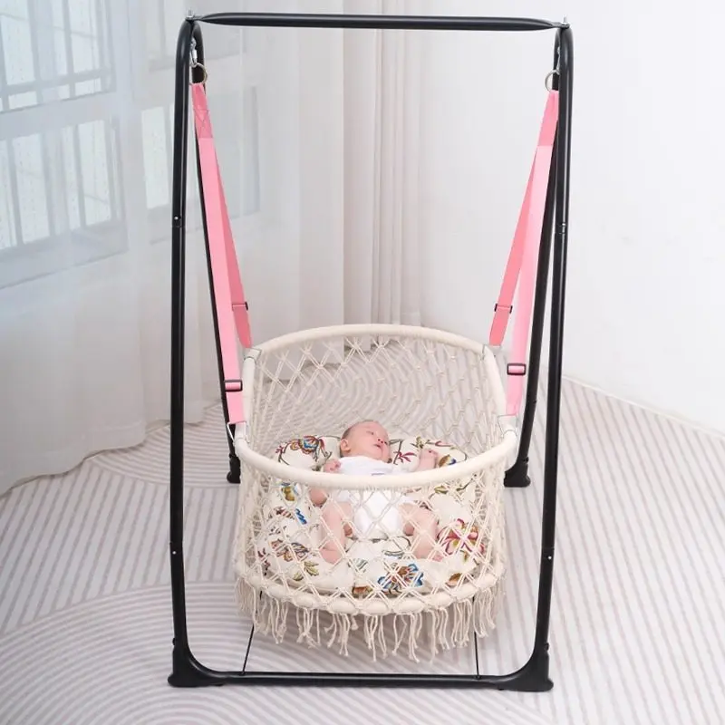 

Детский гамак-качели для дома, успокаивающая люлька для младенцев, гамак для сна малышей