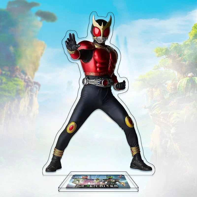 Kamen Rider Acrylic Stand Figure Masked Rider 1 Masked Rider 2 Anime Peripherals Cute Humanoid Station Sign Desktop Ornament