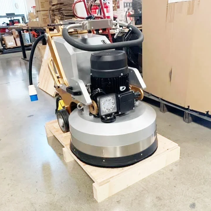 240V 50HZ 60HZ 3 Heads 9 Heads Planetary Terrazzo Concrete Floor Grinding Machine 550mm 230V Marble Polisher