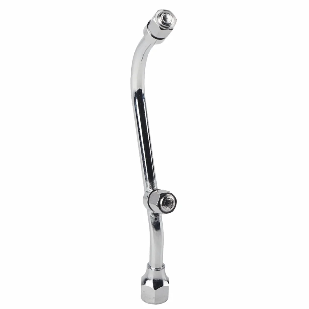 14*1.5mm Female Thread Two Spray Mist Nozzle Stainless Steel Two Head High Pressure Spray Compact Water Efficient Spray