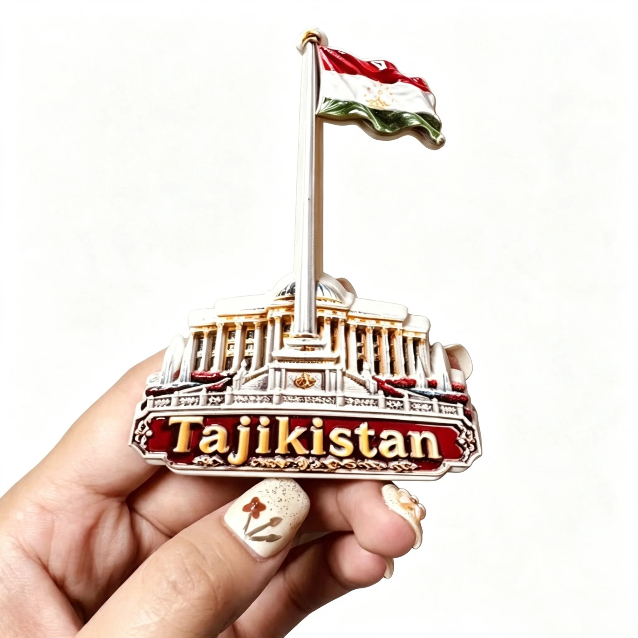Asia  Tajikistan 3D Fridge Magnets Tourism Souvenir Refrigerator Magnets Sticker