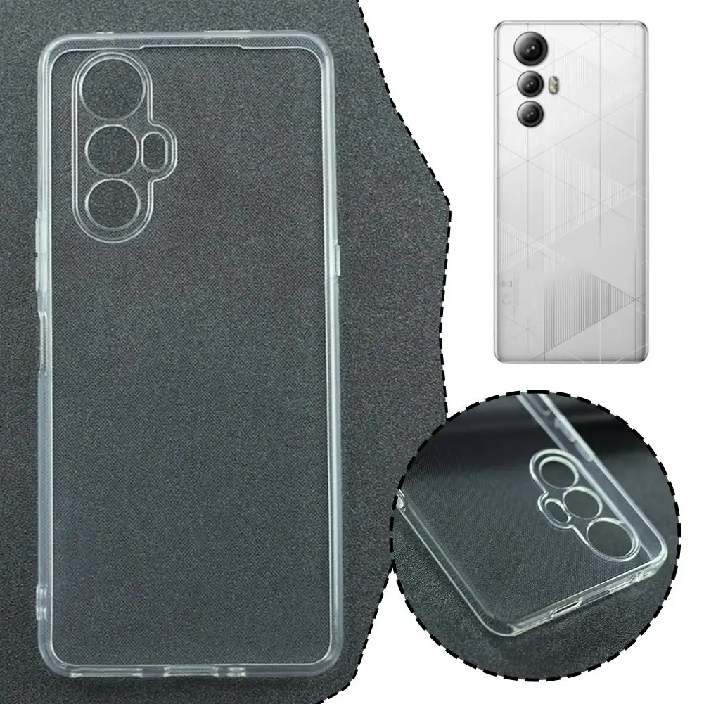 Capa protetora do telefone para Cubot Max 5, material de alta transparência, Tpu R8c7, 5g, 1pc