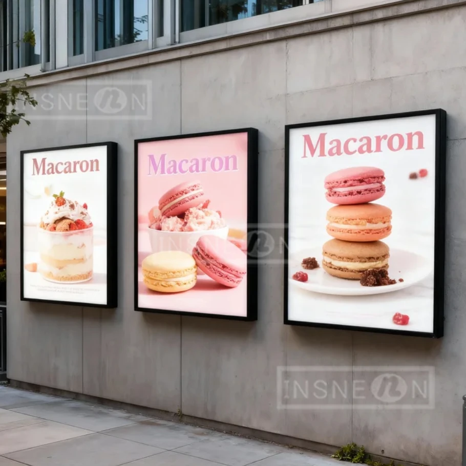 Outdoor Signboard Led Custom Sign Logo Advertising Panel Light Signs Luminous Wall Neon Letter Acrylic Display Illuminated Print