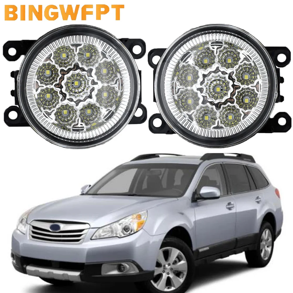 Car-Styling For Subaru Outback 3.6L H6  2010 2011 2012 LED Fog Lamp Fog Light H11 12V Halogen Fog Lights Fog Lamps