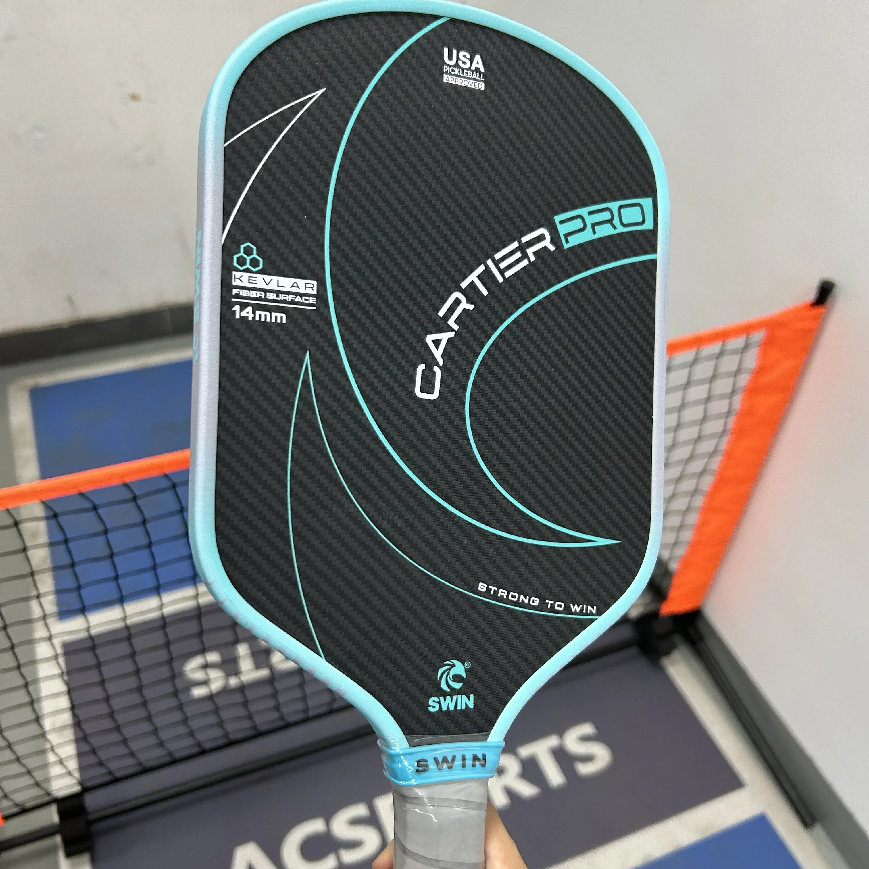 

Factory direct sales of professional-grade hot-pressed one-piece Kevlar FIber pickleball rackets for outdoor training and racing