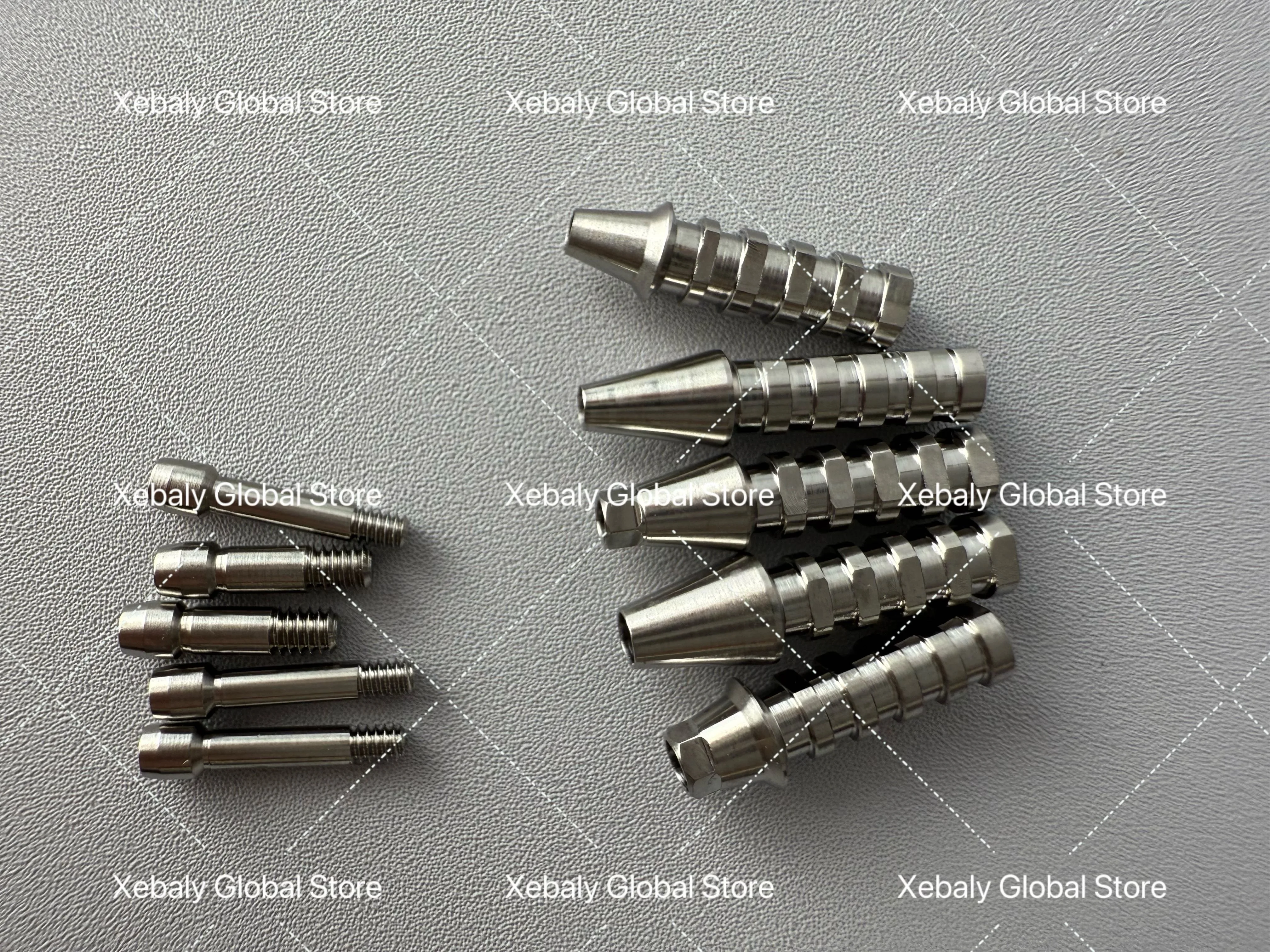 10Pcs Dental Third Party Accessories Are Suitable for Temporary Screw Implant Replacements with Finished OSSTEM Products