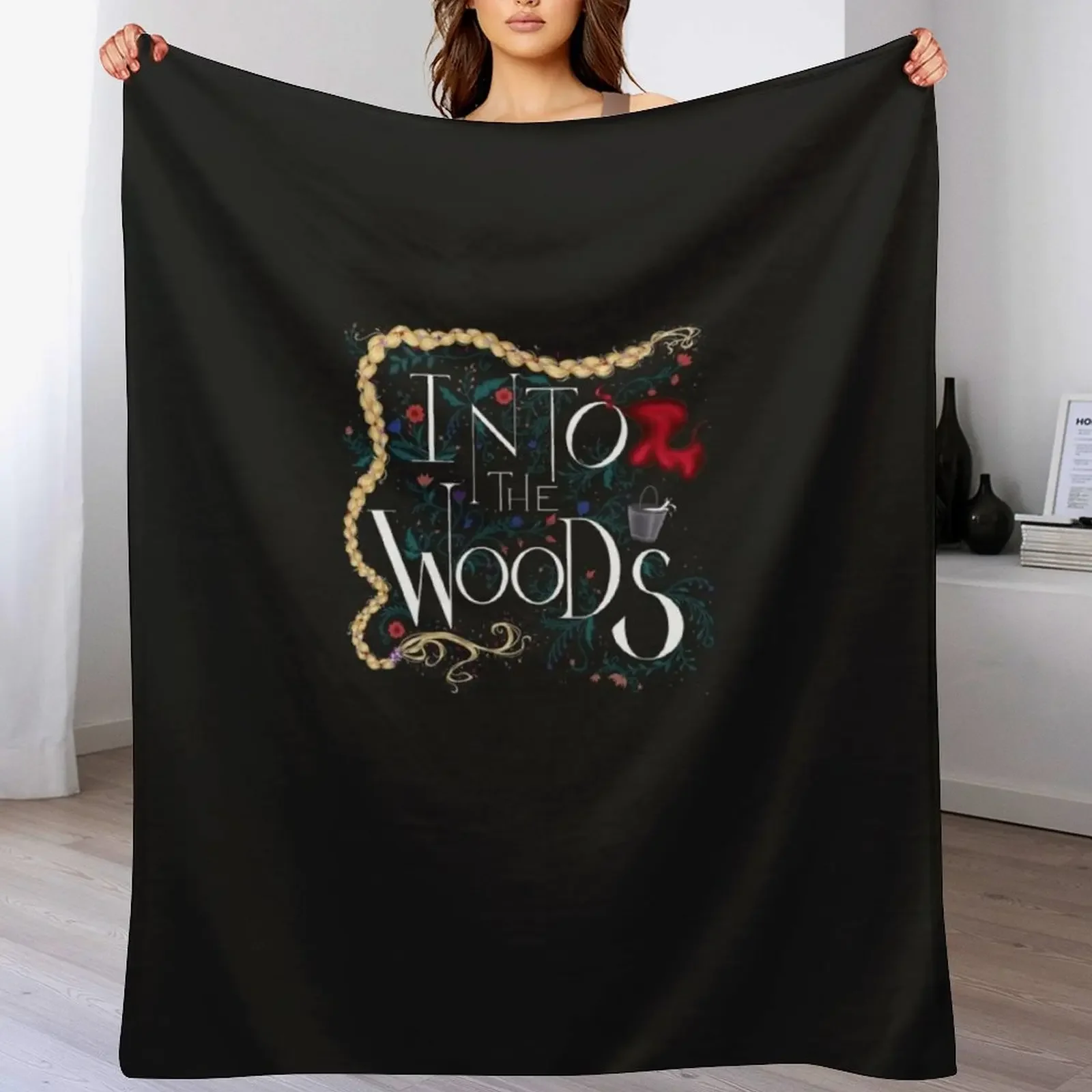 

Into The Woods Classic T-Shirt Throw Blanket Luxury St Sofas Moving Fashion Sofas Blankets