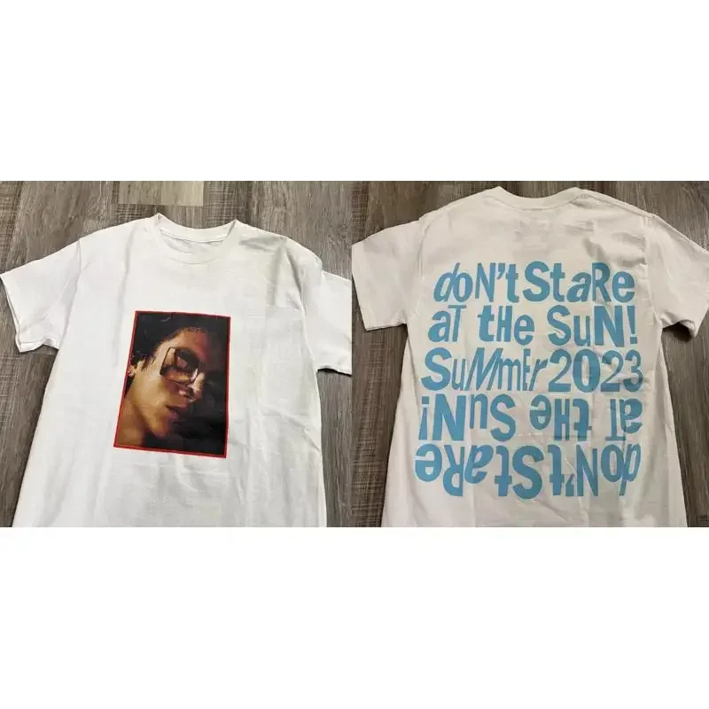 Dominic Fike Tour Don't Stare At The Sun T Shirt Full Size S 5XL