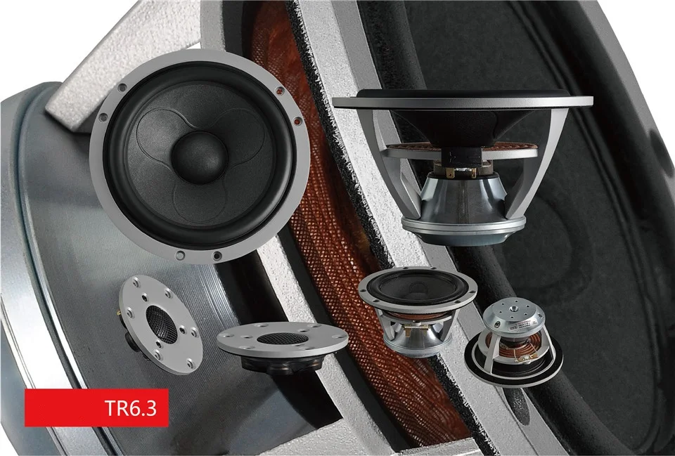 Suitable for SCANSPEAK TR6.3 TR120/TR180 Medium and Bass Speaker Aluminum Alloy Protective Decorative Mesh Cover