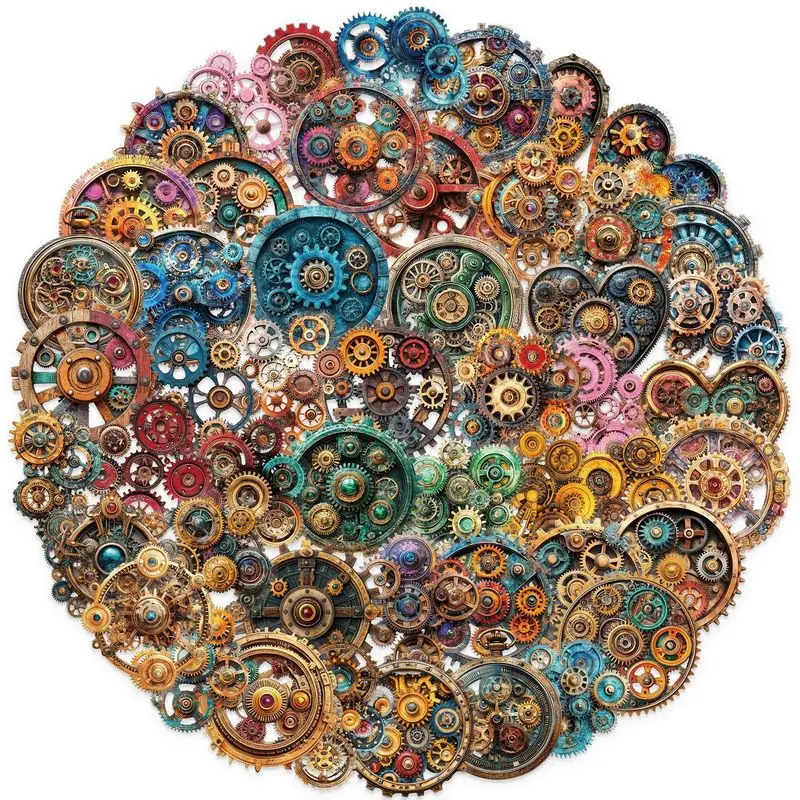 50 قطعة من ملصقات الحيوانات الأليفة الفنية للمساحة الزمنية - شارات إبداعية شفافة يمكنك صنعها بنفسك لدفتر الكتب والسكوتر والديكور المقاوم للماء #6