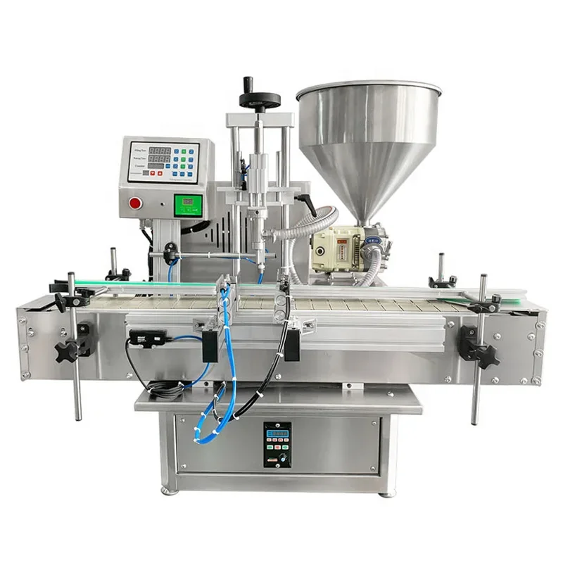 Automatic Magnetic Pump Filling Machine Small Bottle Liquid Beverage Filling Machine With Diving Nozzle