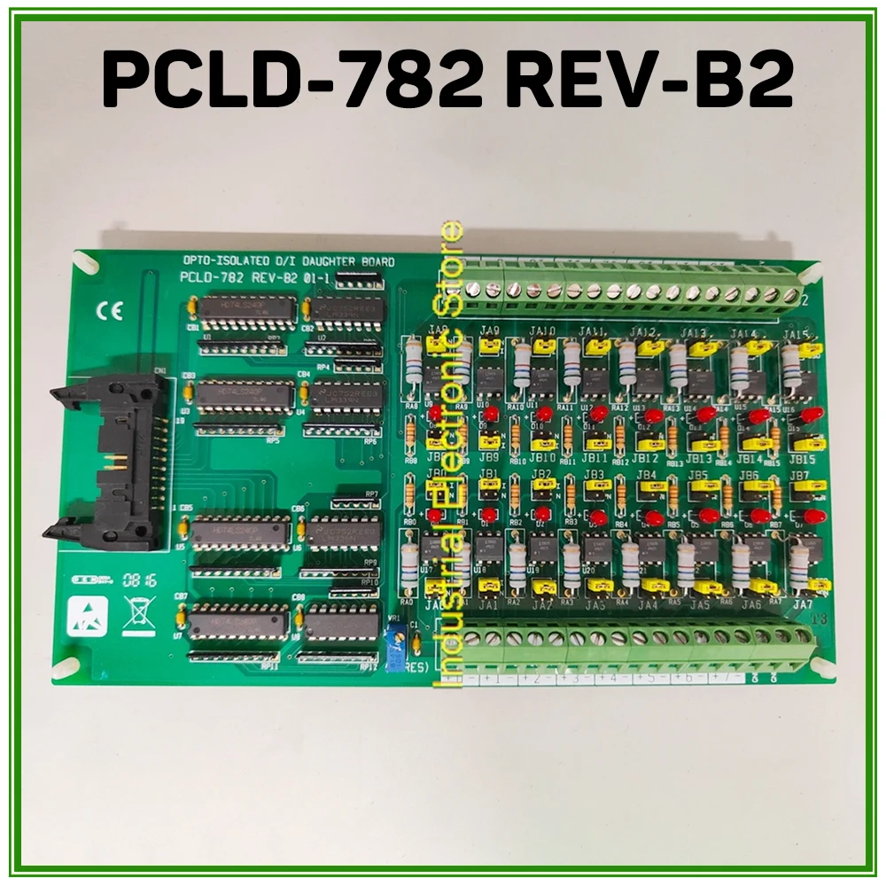 16-Channel Optical Isolated Digital Input D/I Board For Advantech PCLD-782 REV-B2