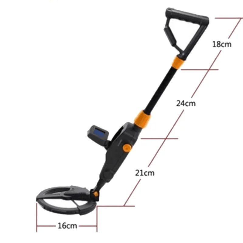 A19E-MD1008A الذهب والفضة والمجوهرات الكنز البحث المكتشفون مقاوم للماء الكنز المعادن الباحث أداة الأطفال المعادن