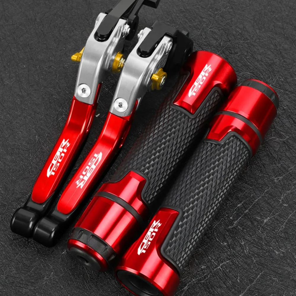 

Motorcycle Accessories FOR HONDA CBR150R CBR 150R 2011-2023 Folding Brake Clutch Levers Handlebar Grip Handles bar Hand Grips