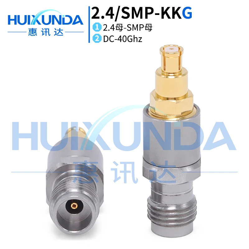 

2.4MM/SMP-KKG millimeter wave 40G test grade adapter 2.4 female to SMP female SMP/2.4MM-KKG
