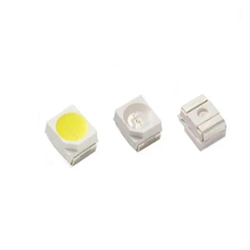 

100PCS 3528 WHITE 7-8LM SMD LED TRUE WHITE 6000-7000K / NATURAL 4000-5000K / WARM 2800-3200K / COOL 9000-13000K high bright