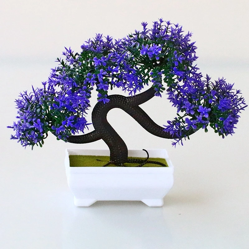 Sakura Snowball Simulation Plant Bonsai Computer Desk Policy Performance Bonsai Ornament Bonsai Small Tree Home Decoration Tree