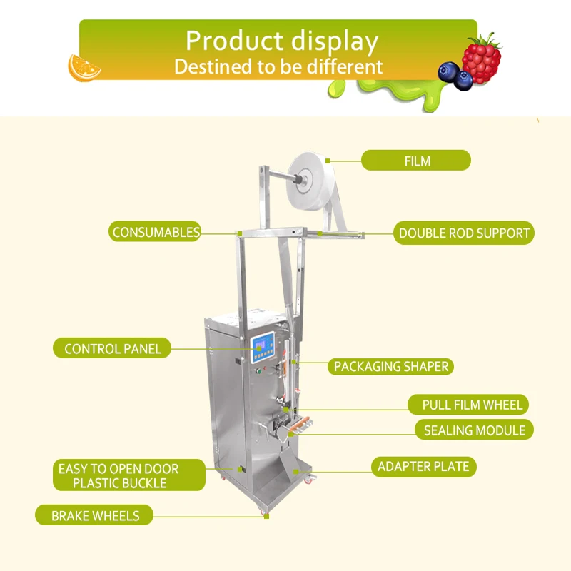 Automatic Ice Lolly Ice Pop Popsicle Stick Making Machine Fruit Juice Liquid Filling And Sealing Packaging Packing Machine