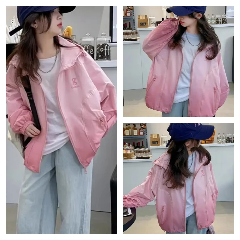 

Лидер продаж, кавайное пальто для девочек, модная студенческая весенне-осенняя повседневная куртка-кардиган с капюшоном и лацканами с героями мультфильмов, топы, детская одежда