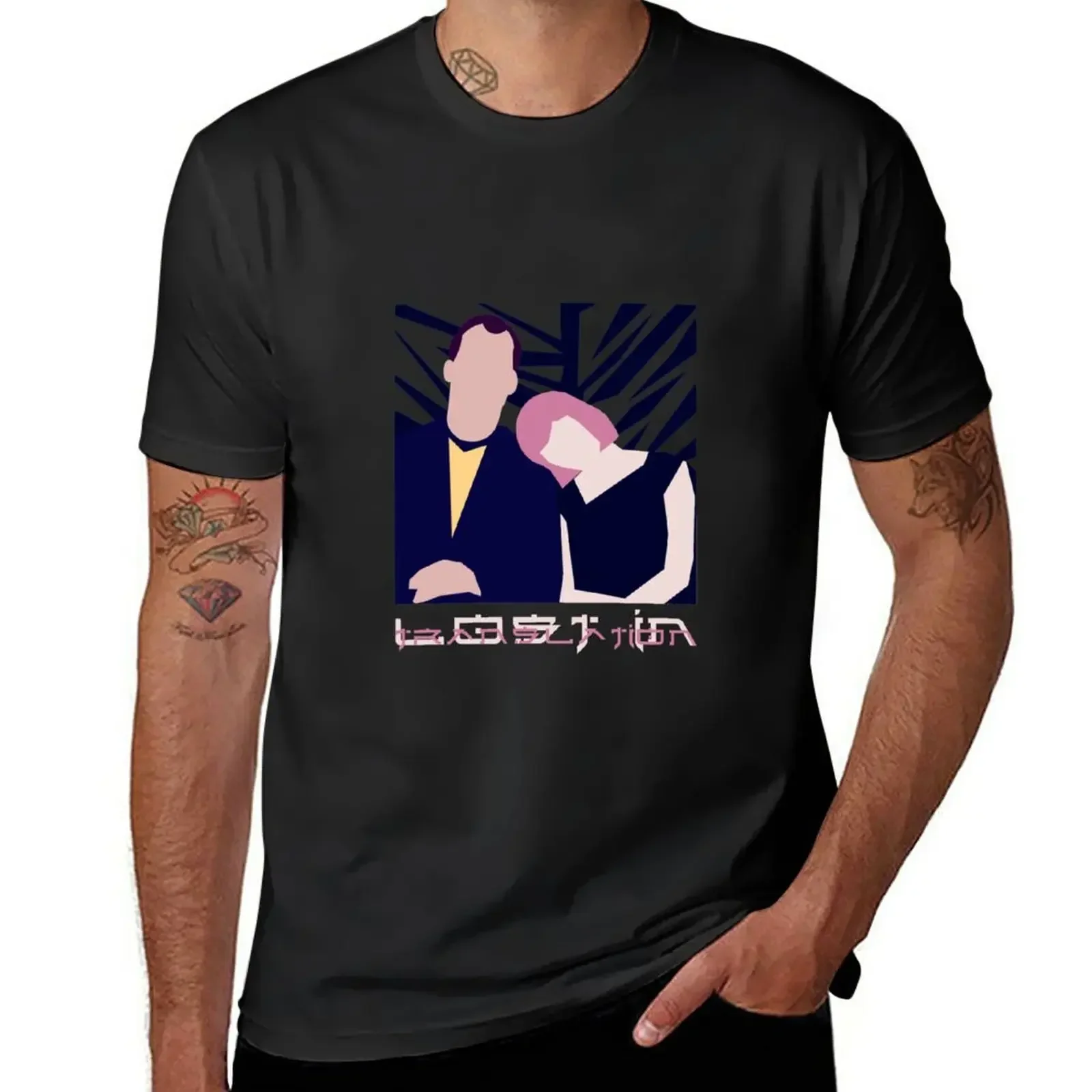 Lost in Translation T-Shirt customs design your own anime clothes men t shirt Short Sleeve Outfits vintage mens designer clothes