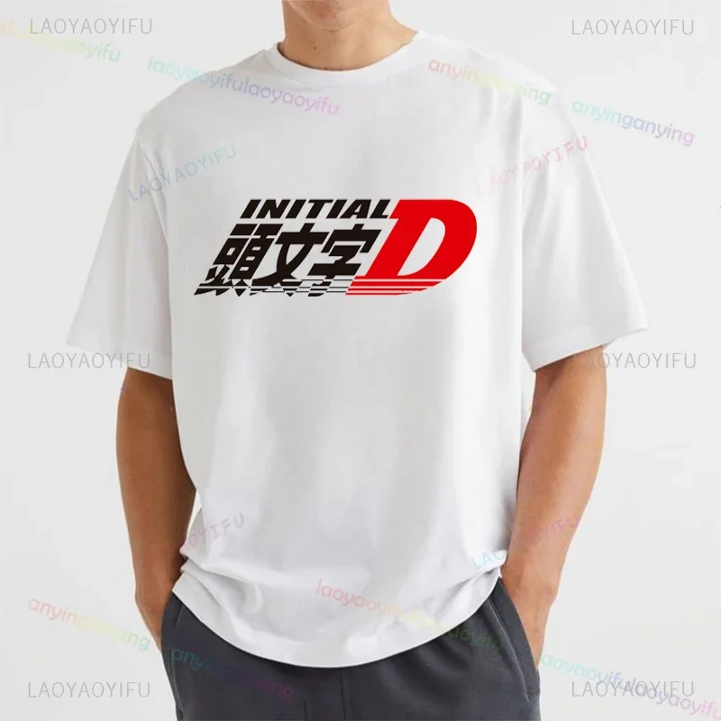 Initial-D Anime. Graphic Pattern Tees Harajuku AE86 Drift Tshirt Hip Hop Male Fujiwara Tofu JDM -Japanese- Mens Womens T-shirts