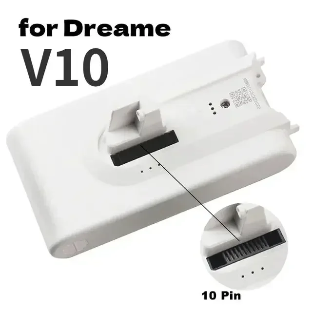 5000mAh Li-ion Batterij voor Dreame V8 V10Pro V9P XR VVN3 VVN5 Handheld Draadloze Stofzuiger Onderdelen Vervangende Batterij