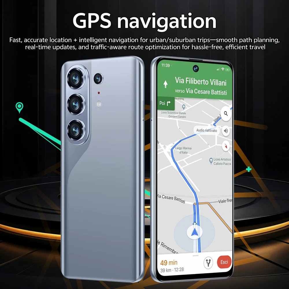 K-Touch Mobile Phones For S26 Ultra 7.3 Inch Smartphone Android 15 Cell Phone 8000mAh Face Unlock 5G Dual SIM 16+48MP Camera Cellphones For Men Women Gifts