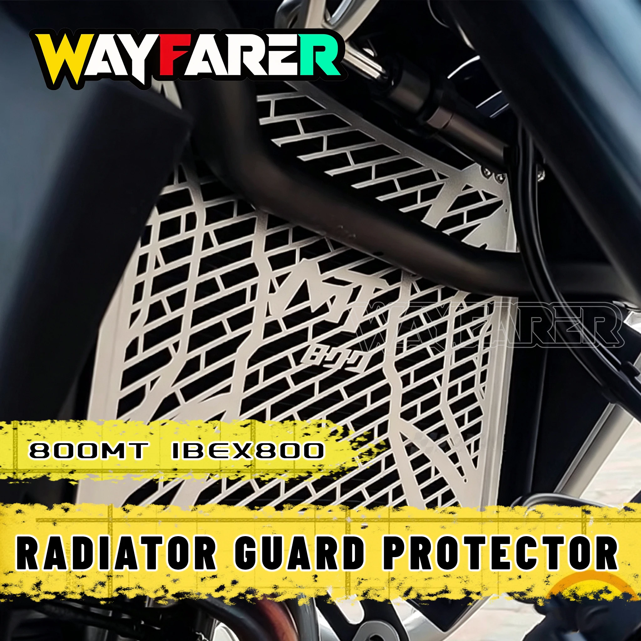 Motorcycle Radiator Grill Guard Grille Protector Cover For CF 800MT 800 MT 800 MT800 N39° IBEX800 S T 2021-2025 Accessories