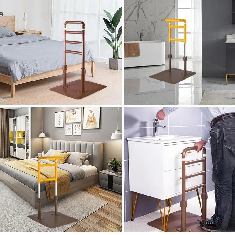 مسند ذراع بجانب السرير، حاجز حماية للسرير لكبار السن للمعاقين، مسند ذراع منزلي للمساعدة في رفع الرف