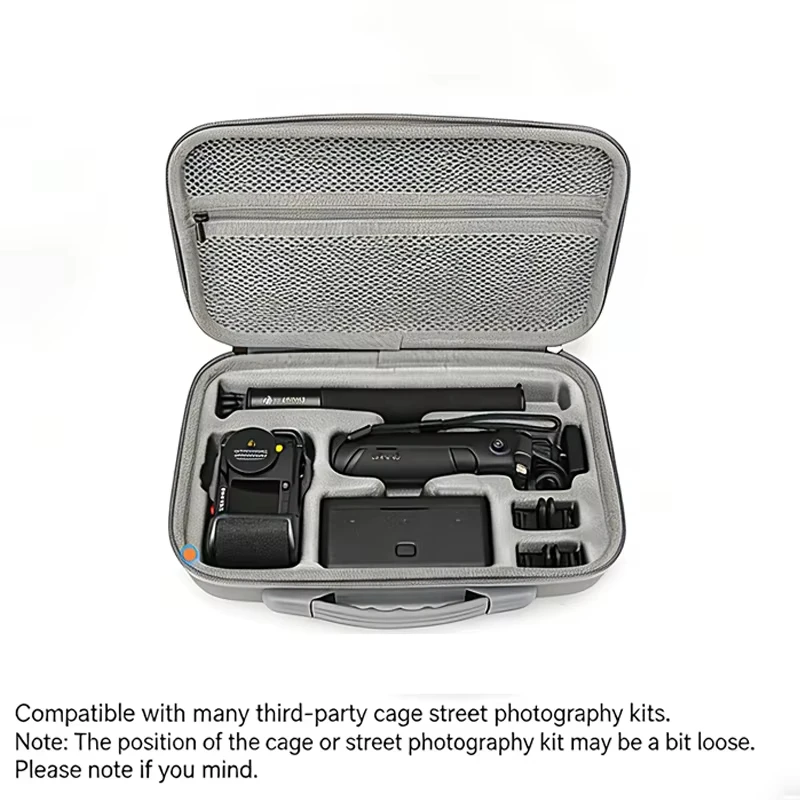 For DJI Osmo Action 6 Handbag Anti-pressure Storage Box Shoulder Bag Hard Shell Carrying Suitcase Camera Accessories
