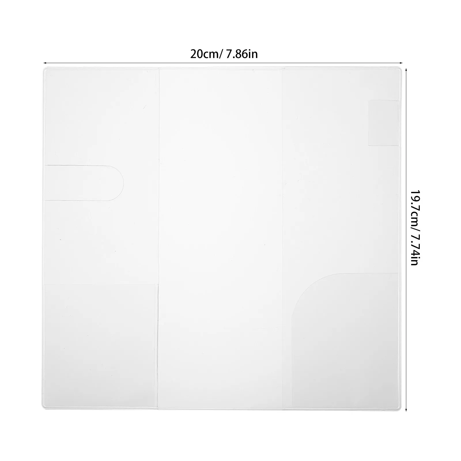 Pvc Book Cover Sleeve For Hardcover Waterproof Frosted Anti-Slip Protective Jacket Reusable Notebook Cover For Students Weeks