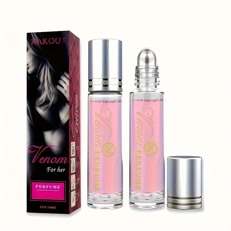 Aceite de Fragancia en Roll-On de 10 ml para Mujer, Aroma Duradero, Desata tu Encanto, Atrae a las Personas que Te Importan, Regalo de Viaje