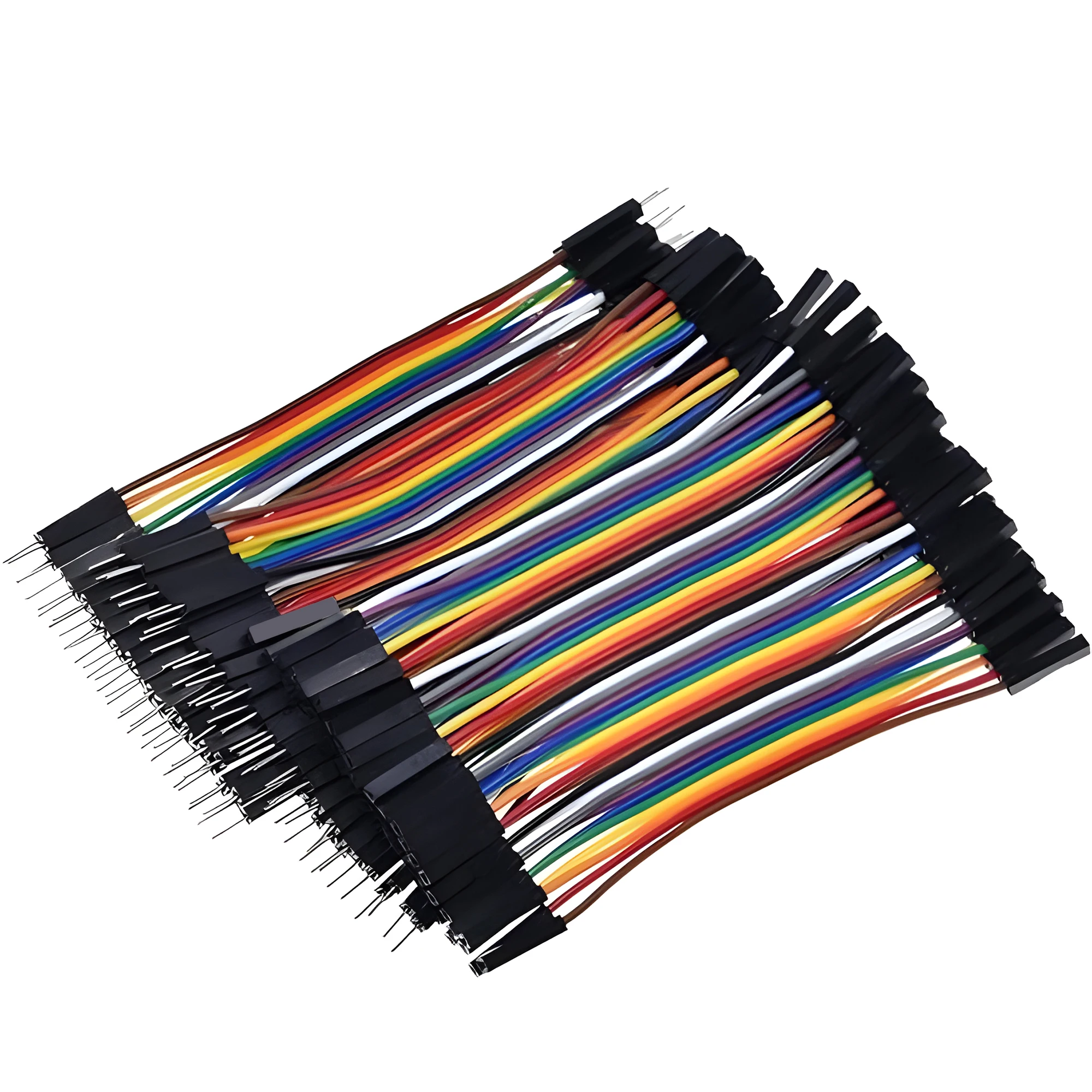 2.54mm Dupont Jumper Wire DIY Kit - 20cm/10cm Male to Male, Male to Female, Female to Female - 40Pin Connectors