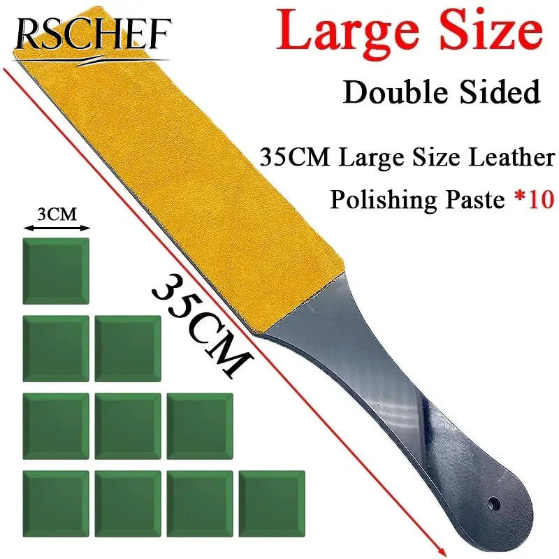 NEWKnife Machine à affûter le cuir de vache pâte à polir bande Angle fixe aiguiseur pierre pâte Ruixin Pro aiguiseurs couteaux ensemble