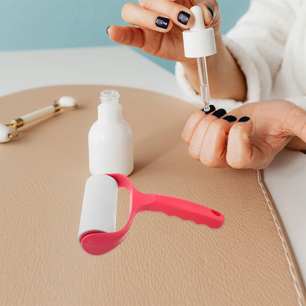 Zestaw do manicure: 3 szt. rolki do czyszczenia paznokci, naklejki do usuwania lakieru, narzędzie do stemplowania, akcesoria do zdobienia paznokci, rolka do usuwania pyłu.