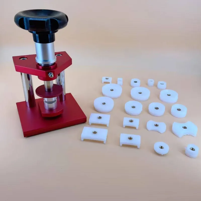 Manual watch repair tool Metal spiral gland watch back cover press machine High precision